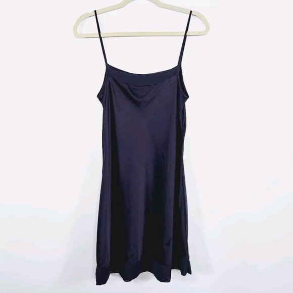 Vtg Y2K Judith Hart Silk Slip Dress M Purple Dark Fairy Goth Whimsigoth Festival - Picture 2 of 13